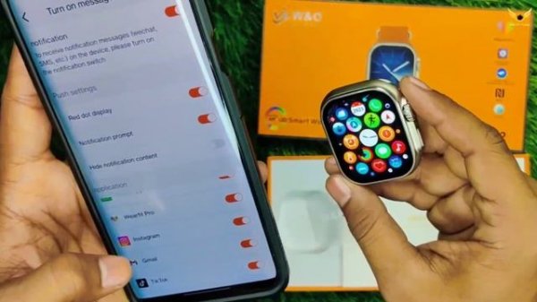 X9+ ultra 2 Smartwatch connect with phone | How to connect x9 plus ultra 2