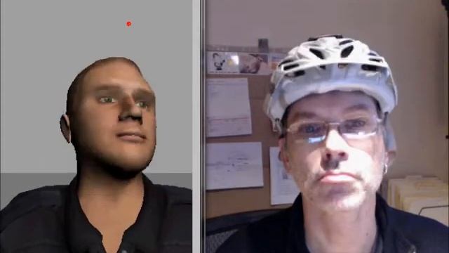 Avatar head controlled with an Android phone смотреть онлайн