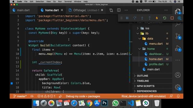 Offstage tickermode | Flutter Beginner Part 3 смотреть онлайн