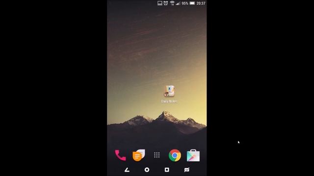Daily Notes Android App смотреть онлайн