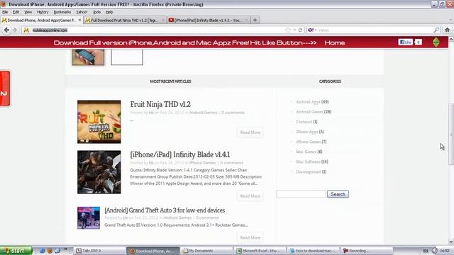 Download Fruit Ninja THD v1.2 Free Android Game Games & Apps смотреть онлайн