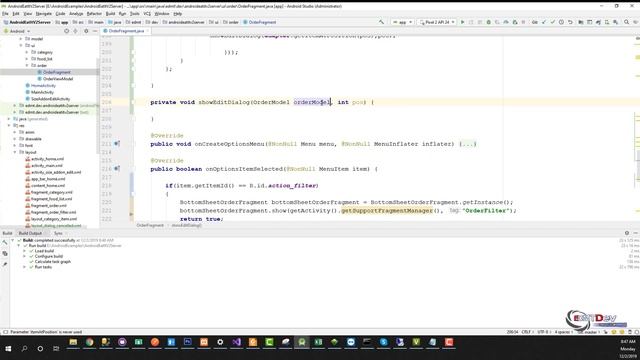 EDMT Dev - Food App Android Studio #44 Update Orders смотреть онлайн