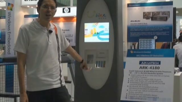 Windows Embedded @ COMPUTEX TAIPEI 2009 - Advantech booth demo смотреть онлайн