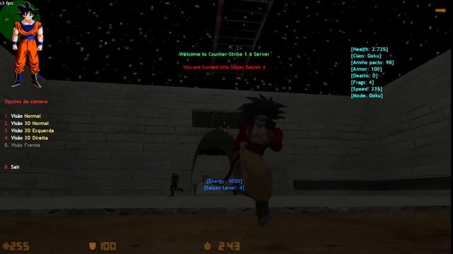 [CS 1.6] [ZPSp] Dragon Ball Mod (Goku/Frieza/Krillin) смотреть онлайн