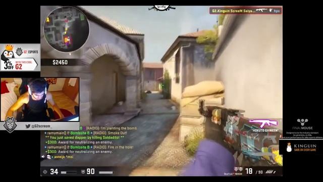 CS:GO - ScreaM | Stream Highlights смотреть онлайн