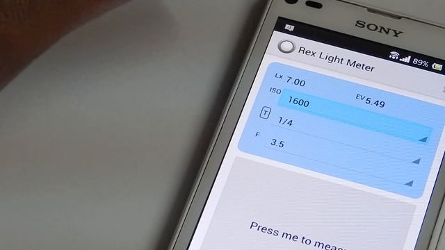 Light Meter App for Mobile смотреть онлайн