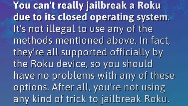 Can I jailbreak Roku TV? смотреть онлайн