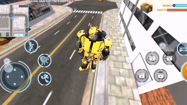 Robot Justice War: Car Jet Transform Game 2023 - Android Gameplay смотреть онлайн