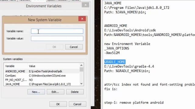 How to Setup Environment for ionic android app development || Add Environment Variables-Bangla смотреть онлайн