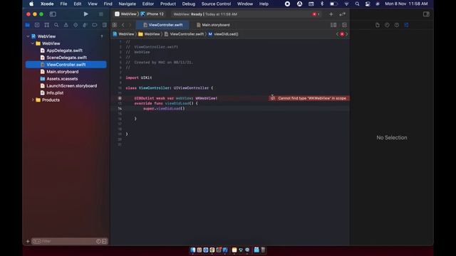 How to use webview in iOS |Swift Tutorials| Game App Studio смотреть онлайн