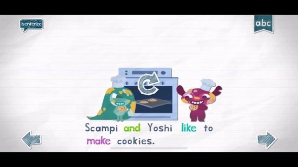 Learn sight words with funny monsters - Endless Reader App