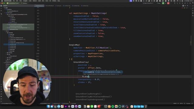 Mastering Map Magic: Jetpack Compose GroundOverlay Tutorial & Code! смотреть онлайн