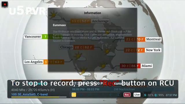 [U5PVR]How to recording channel to NAS смотреть онлайн