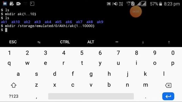 How to create 10000 folder in a one minute in a mobile ||10000 folder in 1 minute смотреть онлайн