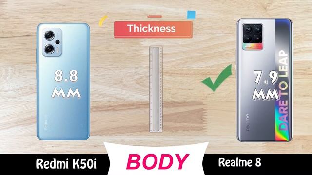 Realme 8 vs redmi k50i смотреть онлайн