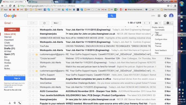 Font Size for Gmail "Inbox" смотреть онлайн