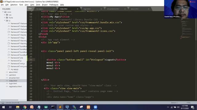 HMP week 6 - Framework7+Cordova - Plugin (Camera+Filetransfer) смотреть онлайн