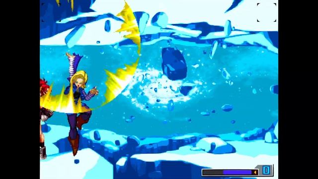 Mugen Megamix HD Remix Waifu Collection - Gameplay with Android 18 (M.U.G.E.N) смотреть онлайн