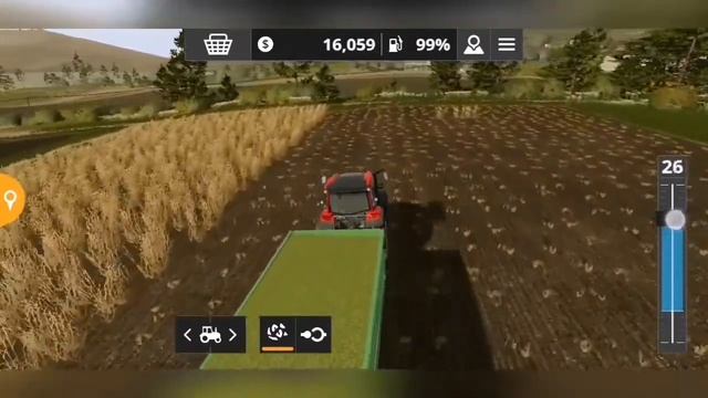 FARMING SIMULATOR 20 #10 - ramassage de la paille hachée - gameplay android ios смотреть онлайн
