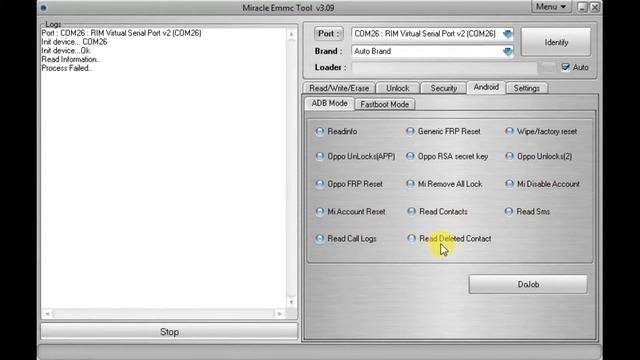 Miracle EMMC tool смотреть онлайн