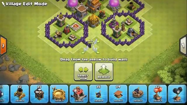 CoC "NEW" Town hall 7 (TH7) Farming (HYBRID) Base With 3 Air Defence-New th7 base- Clash of Clans смотреть онлайн