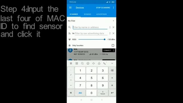 Light sensor nRF connect App User Guide смотреть онлайн