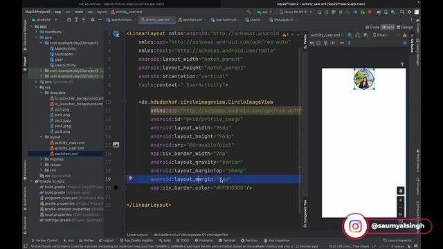 23. ListView Part 2 | Action on Clicking Item | Android Tutorials in Hindi смотреть онлайн