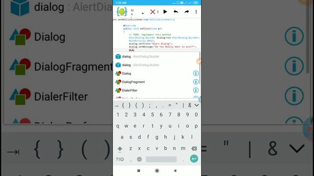 #14Aide-IDE How To Create Alert Dialog In Hindi| डायलॉग कैसे बनाते है Aide-IDE में। смотреть онлайн
