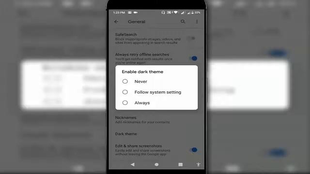 Also Enable Dark Mode For Google App in Android Device 2019 смотреть онлайн