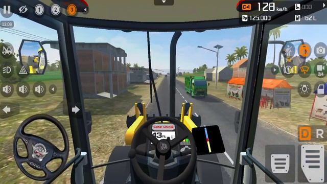 Bus Simulator Indonesia Mod - JCB Beckhone Loader - Bus Driving Simulator 2022 - Android Gameplay # смотреть онлайн