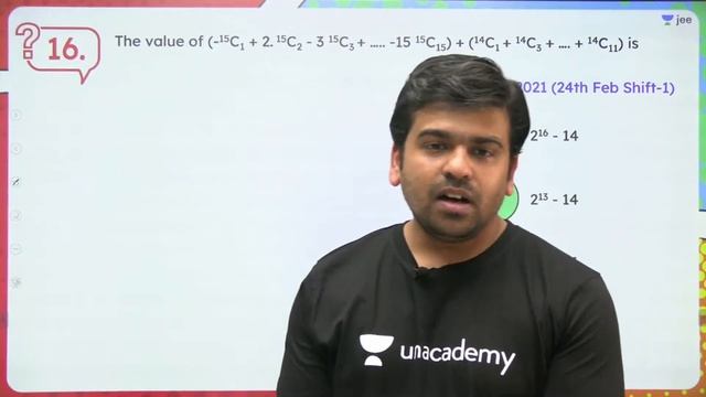 JEE Main 2021: Algebra | REVISE-ATHON | Unacademy JEE | Sameer Chincholikar смотреть онлайн