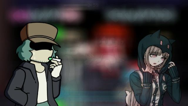 FNF Nerves - Chiaki & Garcello (Cover Remake) смотреть онлайн