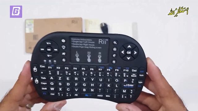 Backlit Keyboard Mini Rii i8+ 2.4Ghz Wireless Air Mouse Keyboard Remote Control for TV BOX PC смотреть онлайн