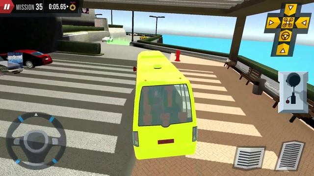 Orange Car Driving At Shopping Mall Center - Cars Parking Simulator 7 - Android Gameplay смотреть онлайн