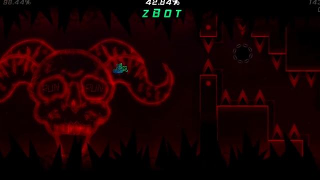 SLAUGHTERHOUSE, but i use a free zBot. [Geometry Dash] смотреть онлайн