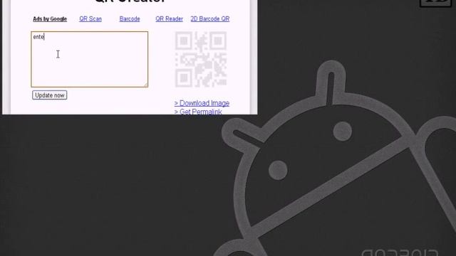 QR Droid:QR reader/scanner смотреть онлайн