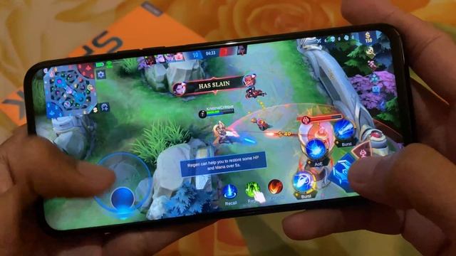 Mobile Legends in Tecno Spark 8P (Hand Cam) смотреть онлайн