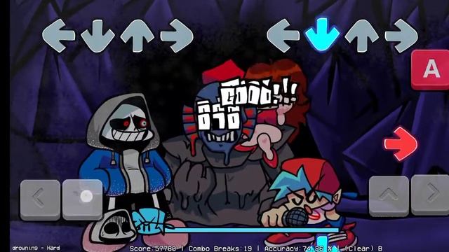 fnf mod vs Dusttale Android смотреть онлайн