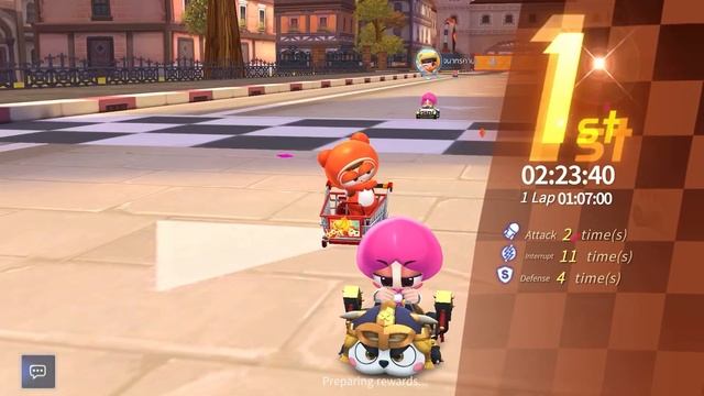 KartRider Rush Gameplay - multiplayer item mode IOS/Android смотреть онлайн