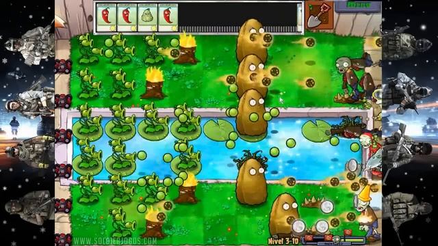 Plants vs Zombies gameplay 30 (PC, Mac, Android, iPhone, DS, XBox 360) смотреть онлайн