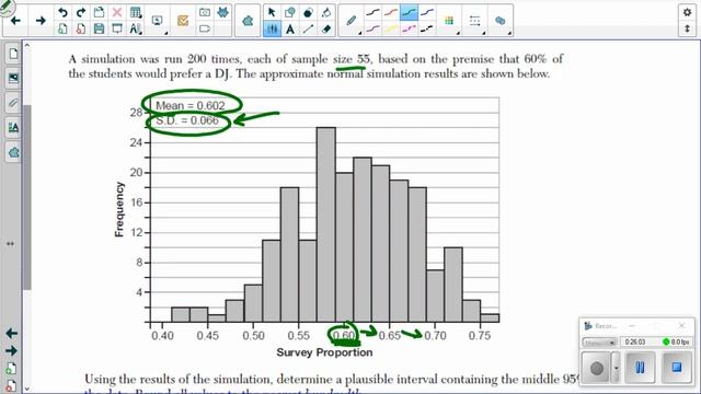 Visca Alg 2 Unit 5 Lesson 6 part 2 - Normal Distribution смотреть онлайн