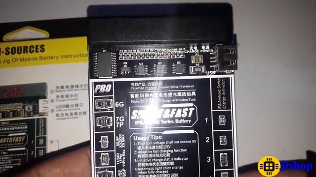 GS 203 Pro Battery Activation board Android & iphone - смотреть онлайн