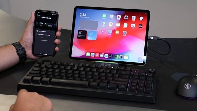 Keymander 2 Mobile Keyboard and Mouse Setup for iOS and Android Devices смотреть онлайн