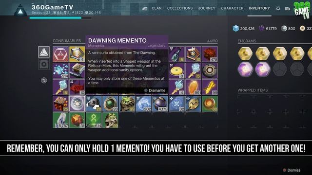Dawning Memento - UNLOCK / OBTAIN QUICK Guide - The Dawning 2023 - Destiny 2 смотреть онлайн