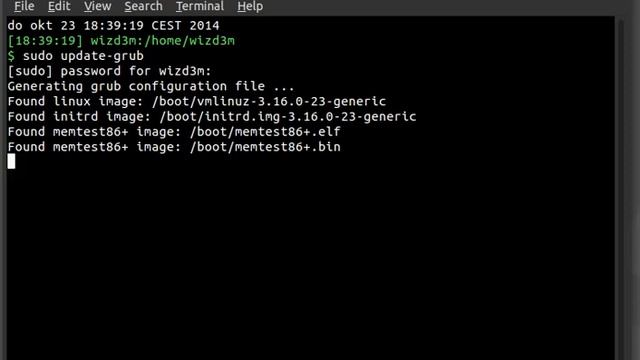Update-grub issue смотреть онлайн