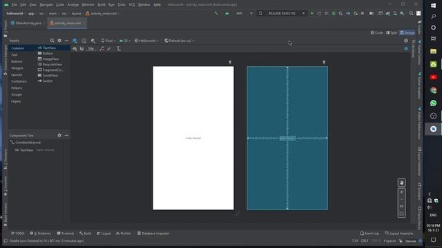 #Android1: 2.3 Creating First Android Application on Android Studio (Hindi) смотреть онлайн