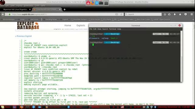 Linux Kernel 4.4.0 local root смотреть онлайн