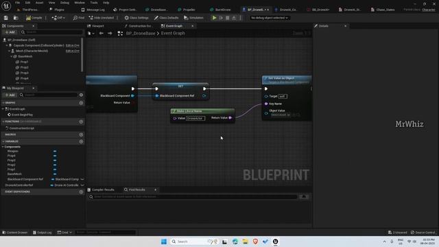 MrWhiz Unreal Engine 5 Advanced Drone AI Tutorial - Mesh Setup - 2 #mrwhiz #unrealengine5 #drone