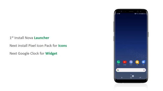 Google Pixel 2 Home Screen Setup for Any Android Device смотреть онлайн