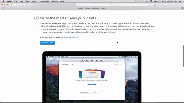 Download macOS Sierra Beta Install смотреть онлайн